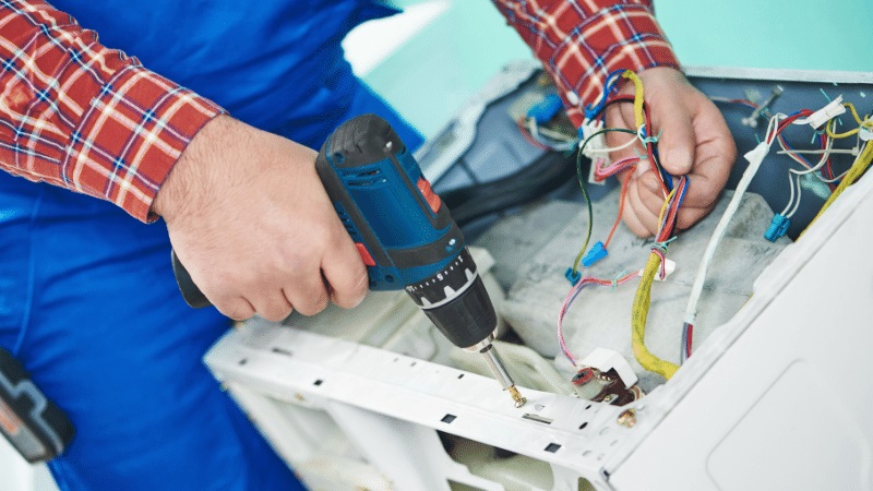 Pamukova İmmergas İmmergas çamaşır makinesi kart tamiri – Su almama arızası orijinal parça ile giderildi. - Teknik servis örneği